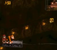 une photo d'Ã©cran de Donkey Kong Country sur Nintendo Super Nes